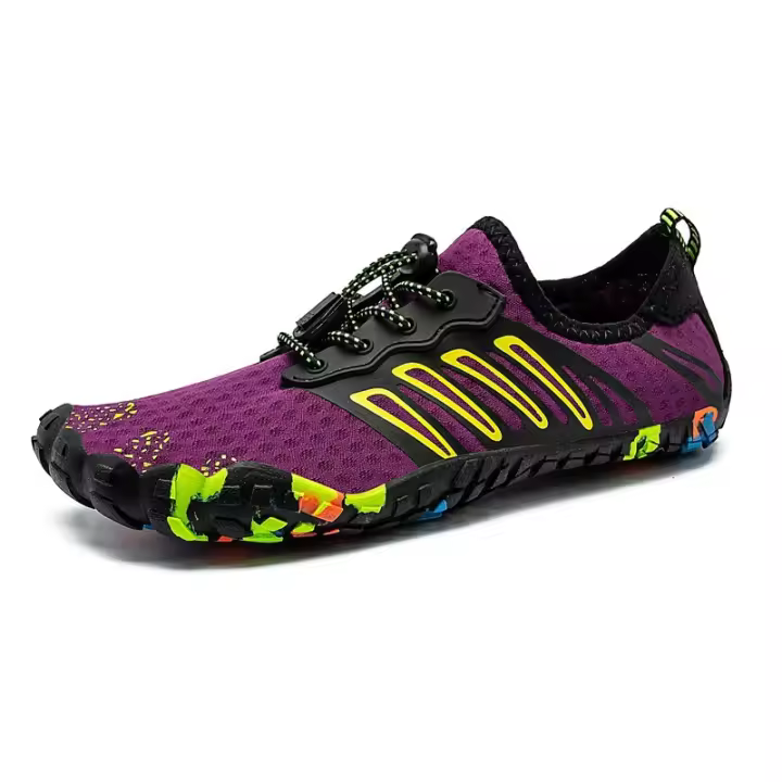 Mov-Nuevos zapatos de arroyo de cinco dedos para exteriores de gran tamaño, zapatos de vadeo para parejas, zapatos deportivos para senderismo, zapatos acuáticos - 1
