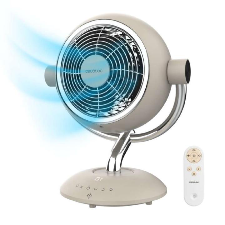 Cecotec Ventilador de Sobremesa Circulador de Aire con Luz LED EnergySilence 960 Cyclone Desk Eve. 35W, 6 Velocidades — oferta en Miravia