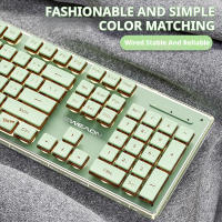 Teclado De Juego EWEADN V3 Con Cable Y Retroiluminación Silencioso De Tamaño Completo Compatible Con Windows/Laptop/PC/Mesa - details 2