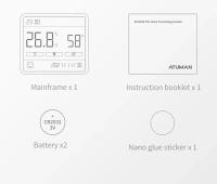 Xiaomi DUKA Atuman Estación Meteorológica Digital LCD Medidor De Temperatura Y Humedad Con Reloj Para Interior Hogar - details 18
