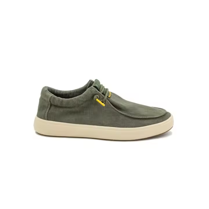 Zapatillas Lona Natural World 8413e Hombre Kaki - 1