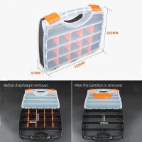 Caja De Herramientas Portátil De Plástico ABS Caja De Almacenamiento De Parques Con Múltiples Redes Para Reparación De Automóviles Y Herramientas - details 1