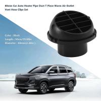 60mm coche calentador tubo conducto T pieza caliente salida de aire ventilación manguera clips conjunto para el calentador de estacionamiento Eberspche - details 2