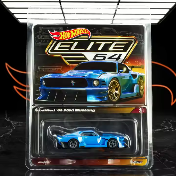 Hot Wheels HWC Elite 64 Series Modified ’69 Ford Mustang - 1