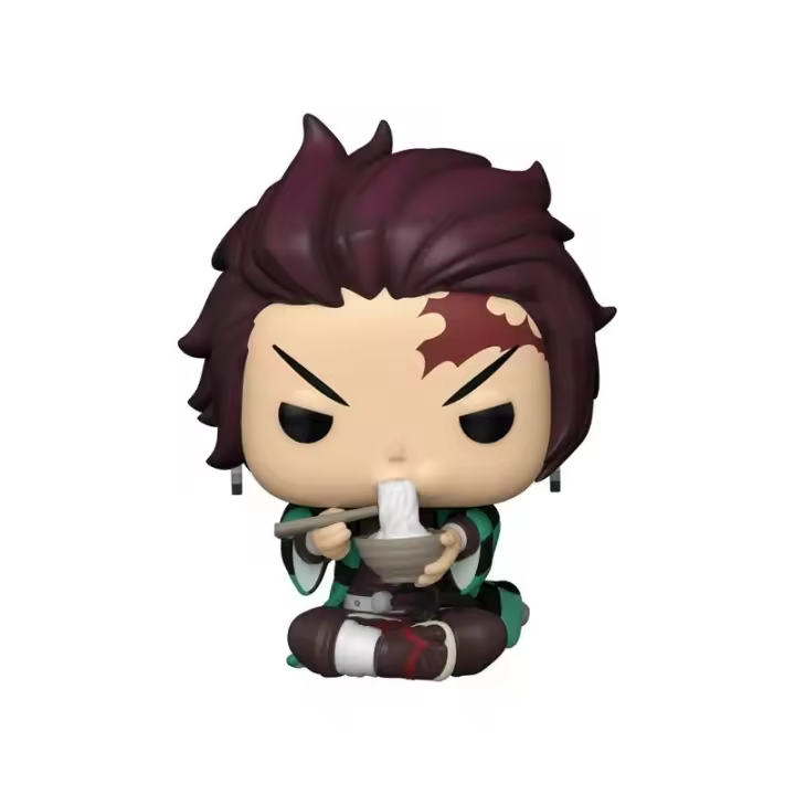 Funko POP! Vinyl - Tanjiro With Noodles - Kimetsu no Yaiba - Figura Coleccionable Oficial - Juguete para Niños y Adultos - Fans - Diversidad de Personajes y Temáticas - 1