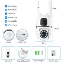 Cámara De Seguridad Interior IP 4MP Con Lente Doble WiFi Bluetooth PTZ CCTV Vigilancia Video YI IOT Montaje Vertical Pole - details 8