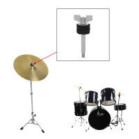 Accesorios De Batería Cymbal Stacker Hierro Pintado Con Tornillo De Colgaje Metálico Y Guantes De Terciopelo Para Percusión Instrumento Musical Kit De Batería - details 6