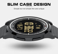 Reloj Deportivo De Moda GOLDENHOUR Para Hombres Multifuncional Resistente Al Agua 5Bar Cuarzo Digital Con Correa De Silicona Y Alarma - details 1