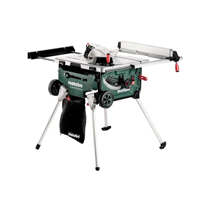 Sierra Circular de Mesa Metabo TS 36-18 LTX BL 254 con Función Trolley - 1