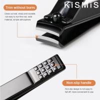 KISMIS Kit Profesional De Manicura Cortauñas En Acero Inoxidable Portátil Y Duradero Con Tijeras Y Cortauñas Para Cuidado De Las Uñas - details 4