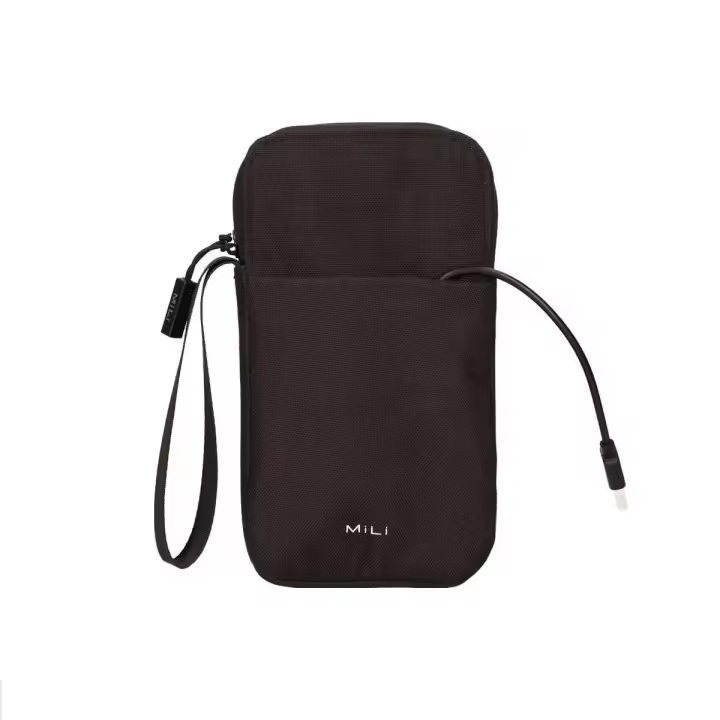 Estuche esterilizador a partir de rayos uva portátil. hecho con tela oxford, tarda sólo cinco minutos en esterilizar móviles, gafas, mascarillas, auriculares, smartwatches, llaves o incluso pequeñas joyas. - 1