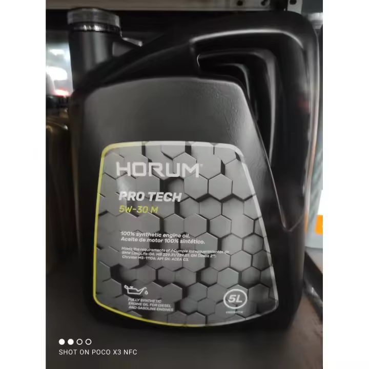 ACEITE PRO TECH 5W-30M HORUM (VOLSWAGEN ORIGINAL) 5L - 1