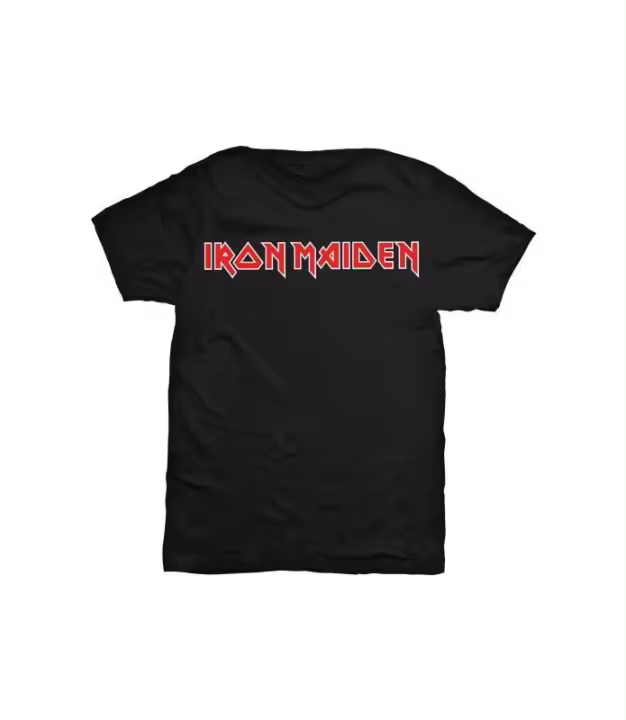 Iron Maiden Tee Logo Camiseta Licencia oficial Chico Rockoff IMTEE40MB - 1
