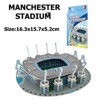 Puzzle 3D Para Niños Campo De Fútbol Simulado Modelo De Construcción Educativo Manualidad Regalo Para Fanáticos Del Fútbol TMZ - details 16