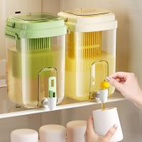 Botella De Agua Para Nevera Con Grifo Gran Capacidad Juguete De Agua Fría Para Bebidas Jug De Jugo Para El Hogar - details 7