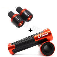 Manillar De Motocicleta Para Keeway Hurricane 50 Vieste 300 Zahara Cityblade K-Light RKV RKF 125 RKS 150 Palanca De Mano De Aluminio CNC Con Cubierta Final De Goma - details 7