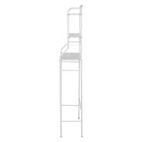 T-LoVendo Estanteria sobre Inodoro WC Lavadora Ahorra Espacio Almacenamiento Cuarto Baño - details 4