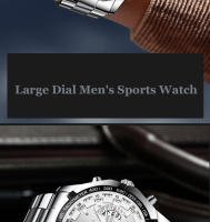 Reloj De Pulsera Deportivo Militar De Lujo 2024 Relogio Masculino Resistente Al Agua De Acero Inoxidable Calibre De Cuarzo Moda Casual - details 9
