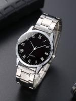 Reloj De Cuarzo Minimalista Para Hombres Y Mujeres 2PCS Set De Relojes Para Parejas Como Regalo Caso De Aleación Resistente Al Agua Estilo Casual - details 4