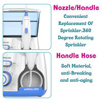 Waterpulse Electrodoméstico De Higiene Oral 800ML Con 5 Tiras De Limpieza Dental Flosser Automático Para Dientes - details 5