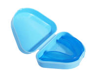 Protector De Bocaza Azul Con Estuche De Almacenamiento Antigruñido De EVA Guía De Protección Oral Para Deportes Para Parar La Bruxismo En Noche - details 3