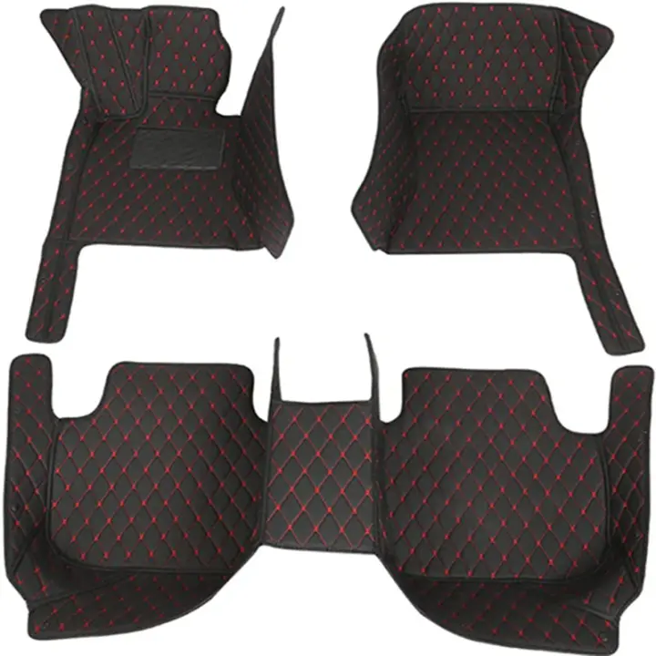 Alfombrillas de coche de doble capa para Nissan X-Trail T32 2014 2015 2016, alfombrillas de cuero personalizadas para pies de coche, accesorios interiores - 1