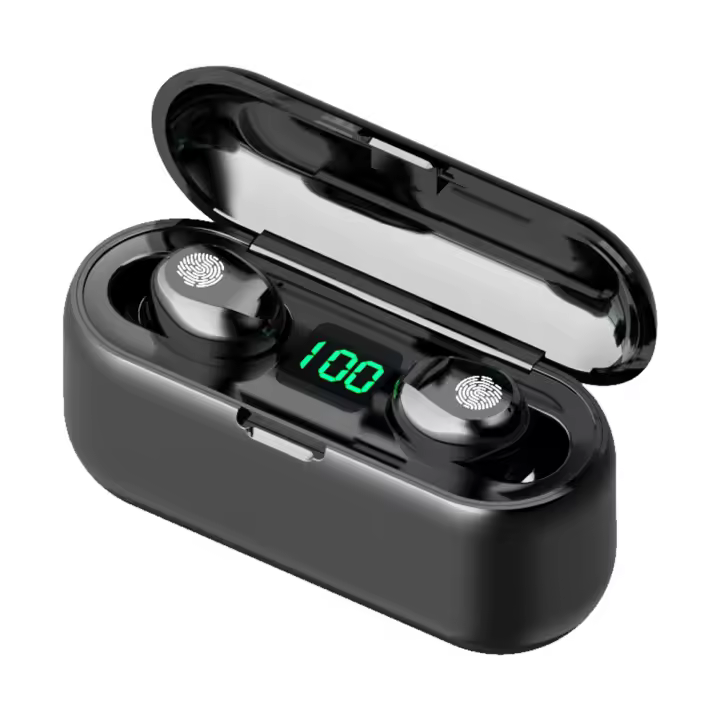 Auriculares Inalámdricos con Bluetooth 5,1, Audífonos Recargable IPX5 Impermeables Pd1.cc - 1