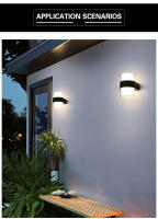 Lámpara De Pared Exterior Impermeable LED 10W Luz De Entrada Para Dormitorio Y Jardín Decoración De Habitaciones No Dimmable Fuente De Alimentación AC85-265V - details 7