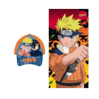 SET GORRA Y TOALLA MICROFIBRA 70*140CM NARUTO - details 3