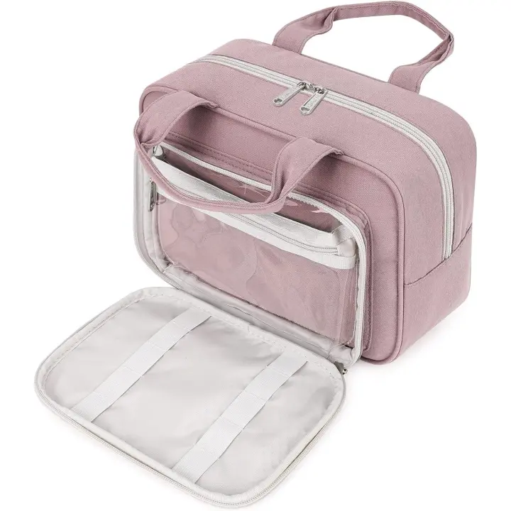 Neceser de tamaño complete, Bolsa de maquillaje Grande, organizer, Bolsa de Cosméticos de viaje - 1