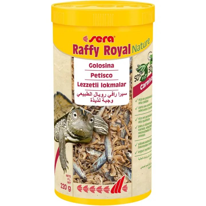 Sera Raffy Royal 1.000 Ml - Alimento para Reptiles - Pack 1L - 1