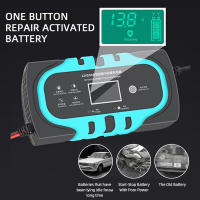 Cargador De Batería Para Coche Y Motocicleta 12V Inteligente Con Protección Contra Sobrecalentamiento Y Sobrecarga Pantalla LCD Accesorios De Cargador De Vehículo - details 4