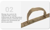 Juego De Collar Y Correa Para Perros De Nylon Resistente Con Reflejo Táctico Entrenamiento Para Grandes Perros Con Cierre Rápido - details 11