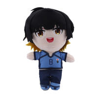 Muñeco De Peluche Azul 24cm Nagi Seishiro Lock De La Película Bachira Meguru Kawaii Mikage Reo Juguetes Para Niños Relleno De Algodón PP - details 3