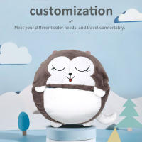 Bolsa De Dormir Infantil Con Almohada Dibujos Animados Cómoda Y Cálida De Peluche Para Niños Y Niñas Animal Tamaño 4-6 Años - details 4