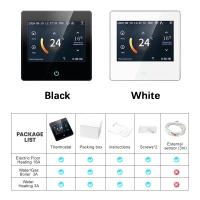 Termostato Inteligente WiFi Tuya Con Pantalla Táctil LED Celsius/Fahrenheit Controla El Calor Compatible Con Alexa Y Google Home - details 7
