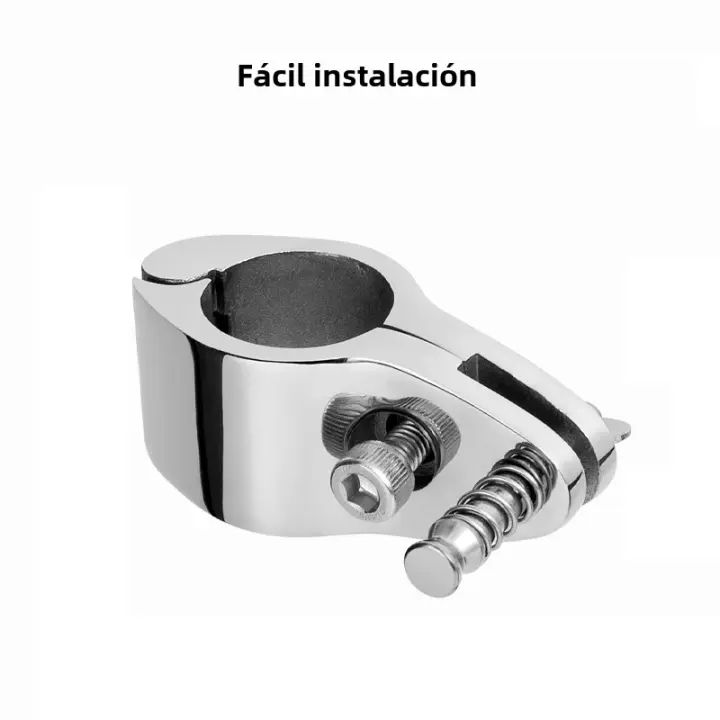 Juego De 1 Pieza De Abrazadera De Tubo 30MM Con Pino Largo Para Barco Bimini Top Jaw Slide Acero Inoxidable 316 Calidad Marítima Herramienta De Fijación - 1
