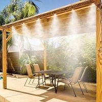 Kit de Nebulización para Jardín 10/15/20m, Enfriador Exterior para Plantas, Gazebos y Terrazas, Se Conecta a Manguera y Grifo, Presión 3-5 Bar, Sistema de Riego por Microaspersión - details 0