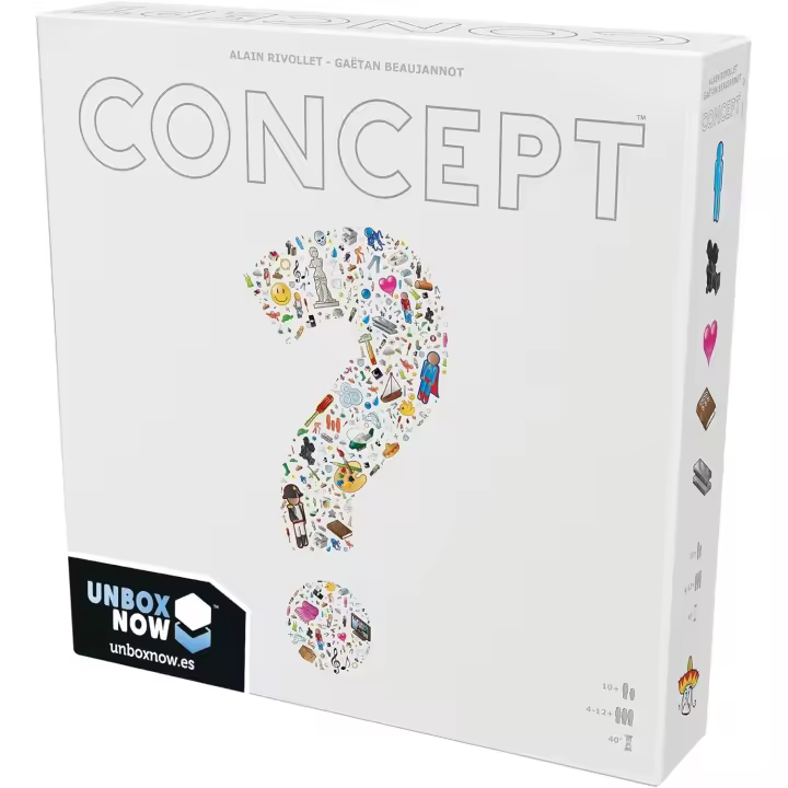 Asmodee Concept | Juego de Mesa para Familias y Jovenes | A Partir de 10 Años | De 4 a 12 Jugadores | 40 Minutos por Partida | Español - 1