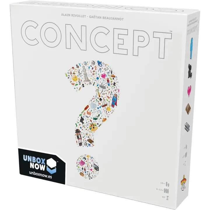 Asmodee Concept | Juego de Mesa para Familias y Jovenes | A Partir de 10 Años | De 4 a 12 Jugadores | 40 Minutos por Partida | Español - 1