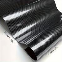 Pegatinas De Coche En Fibra De Carbono 9D Negras Brillantes Protección Antarrugas Fácil Corte Para Exterior E Interior Del Automóvil - details 0