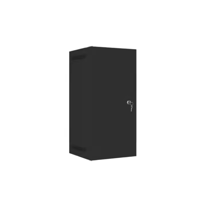 ARMARIO LANBERG MURAL RACK 10" 12U/280X310 FLAT PACK NEGRO PUERTA METAL - 1