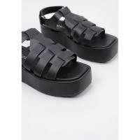 Krack Core TIMOR Sandalias Con Plataforma Mujer Negro - details 1