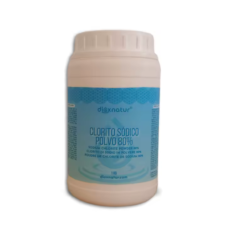 Dioxnatur ® Clorito sódico en polvo al 80% 1 Kg Sin nitrato - 1