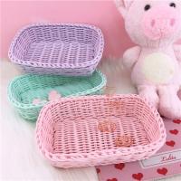Cesta De Corazón En Forma De Amor Para Decoración Y Almacenamiento De Hogar Color Sólido Caja De Fotos Tamaño Grande Con Asa Estilo Nórdico - details 7