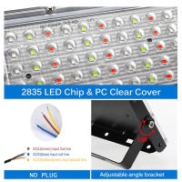 Lámpara De Paisaje LED RGB 220V 230V IP65 Impermeable 100W Para Jardín Calle Puerta Cerca Iluminación Exterior Escenario De Fiesta - details 2