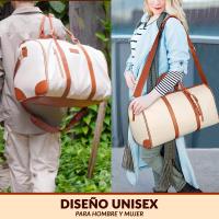 RELAXTY Bolsa Portatrajes de Viaje - Bolsa Portatrajes Plegable para Viajes 2 en 1 - Convertible en Maleta - details 5