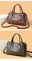 Bolso De Hombro Para Mujer De PU De Alta Calidad Y Tres Capas Suaves Bolso Cruzado De Lujo Diseñador a Main Bolsos De Mujer - details 9
