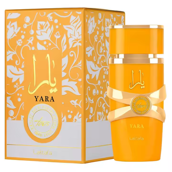 Yara Tous de Lattafa 100 ml – Perfume árabe femenino, dulce, sofisticado, frutal y floral, 100% original EDP - 1