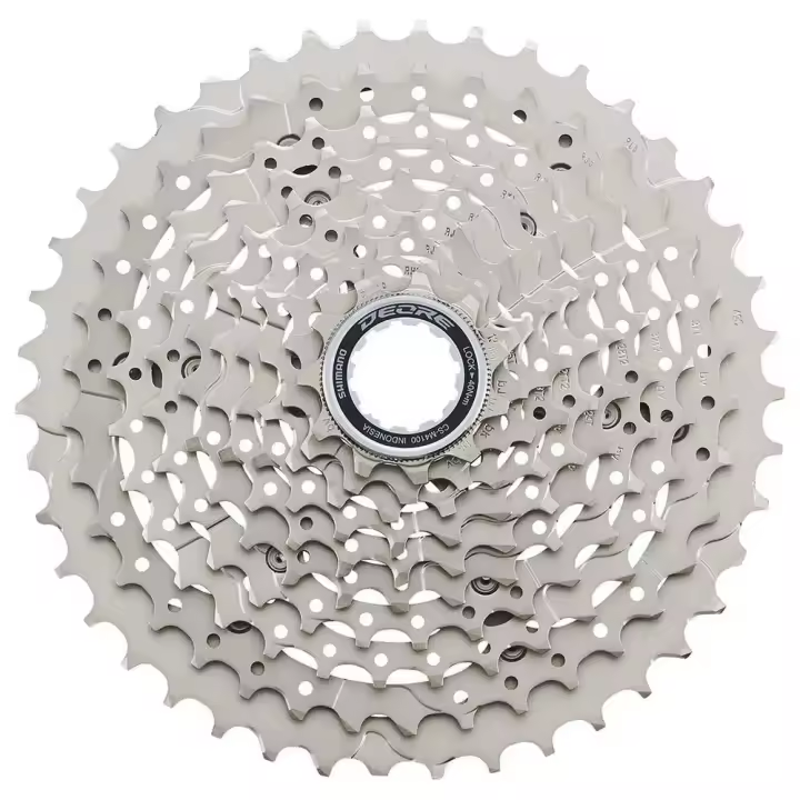Componentes Cassettes Shimano Cassette Deore M410 Plateado - 1